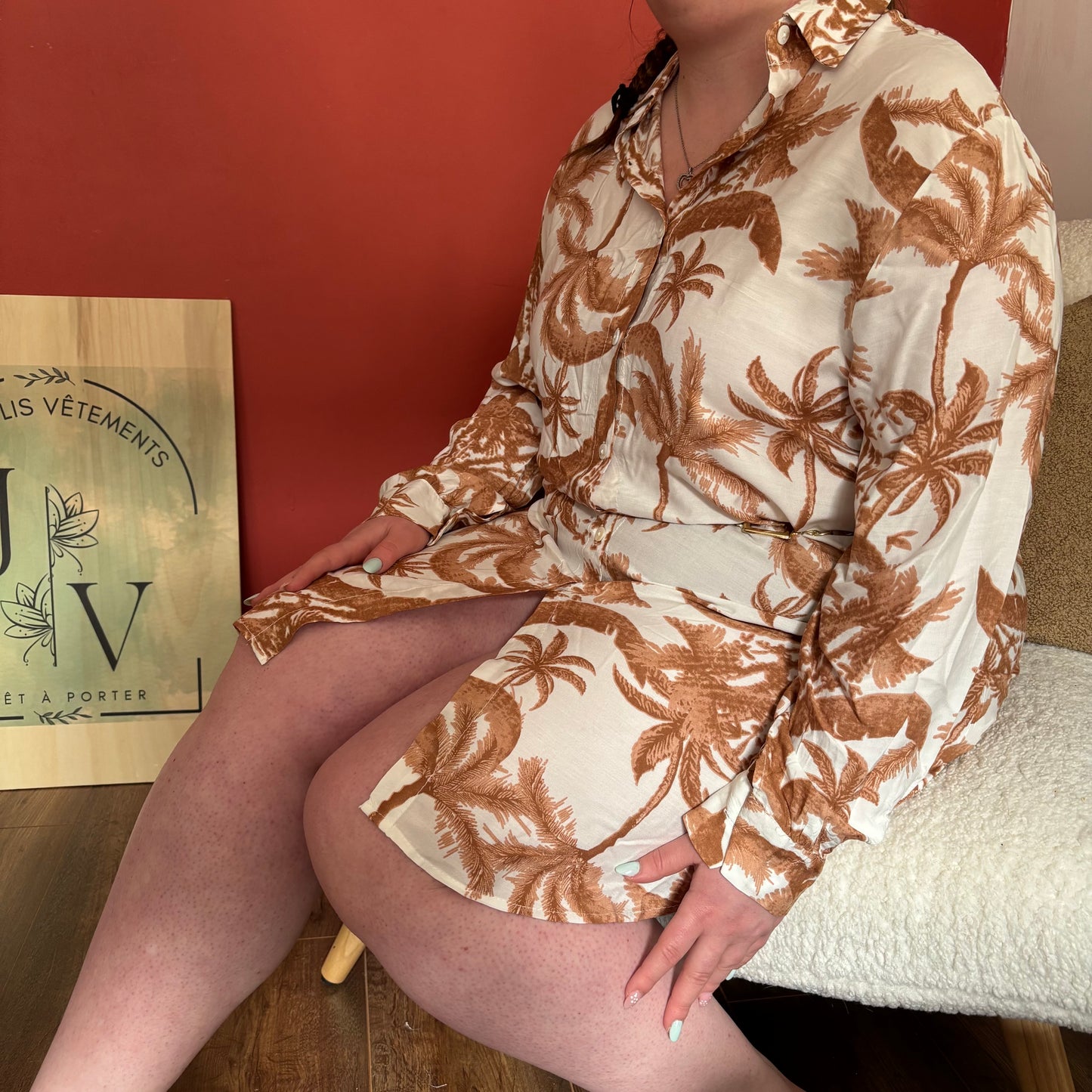 Robe Holly camel