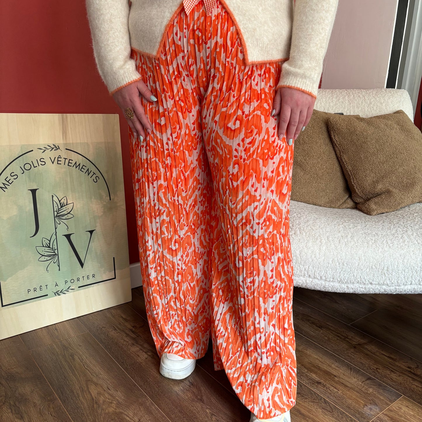 Pantalon Gladys Orange