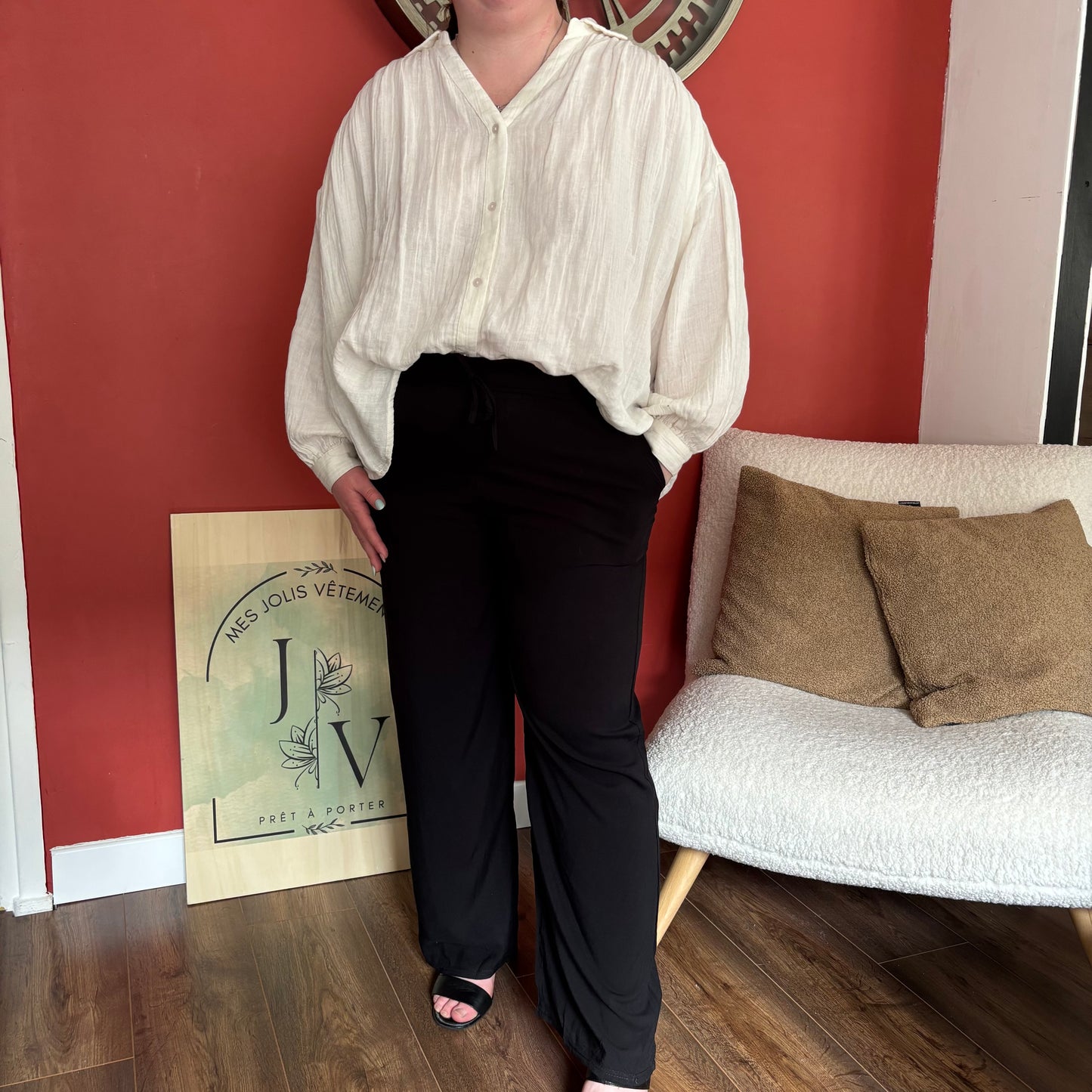 Pantalon Zoé noir