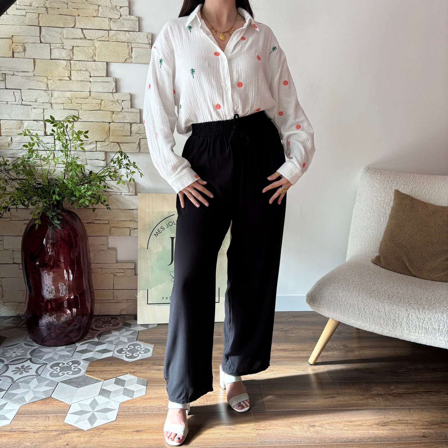 Pantalon Zoé noir