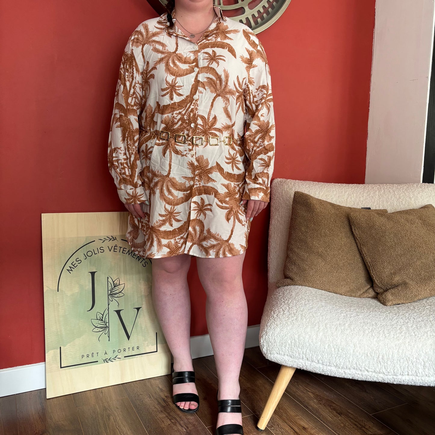 Robe Holly camel