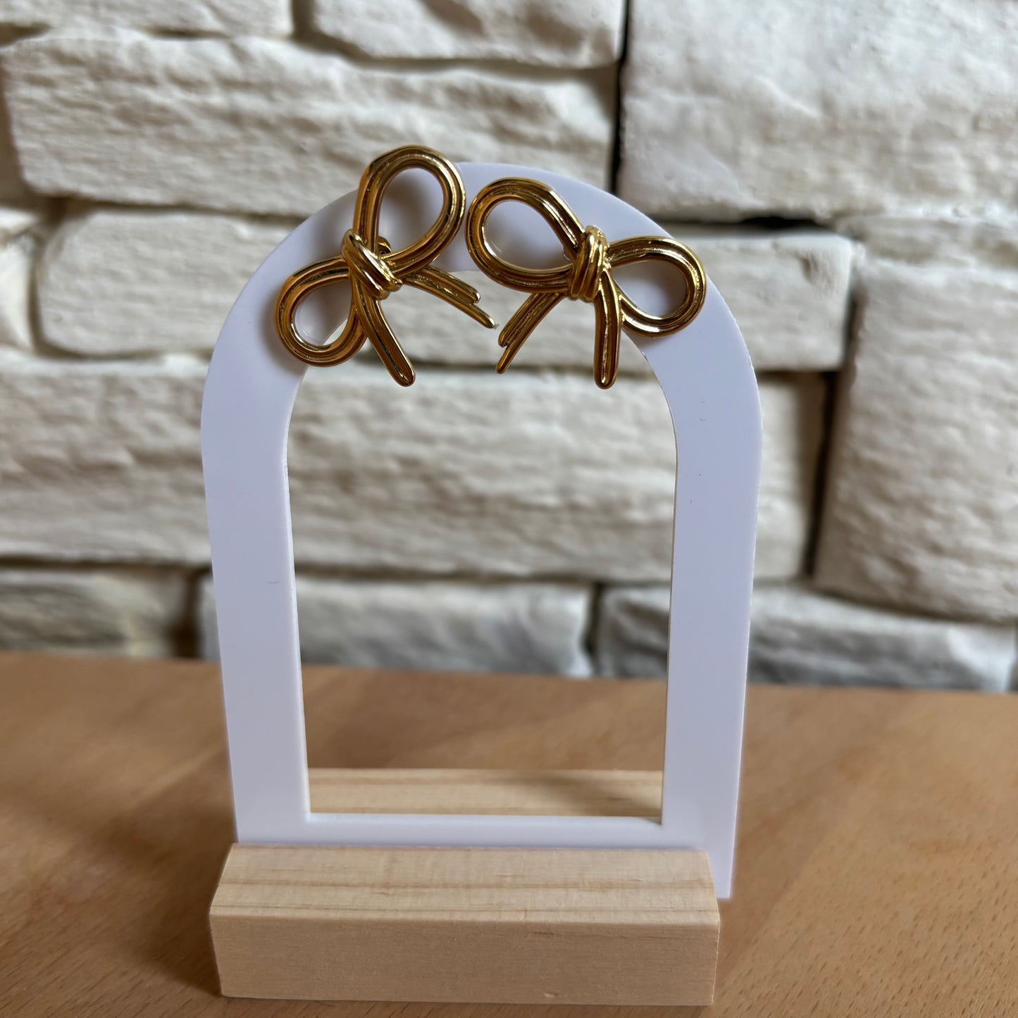 Boucle d'oreille Noeud