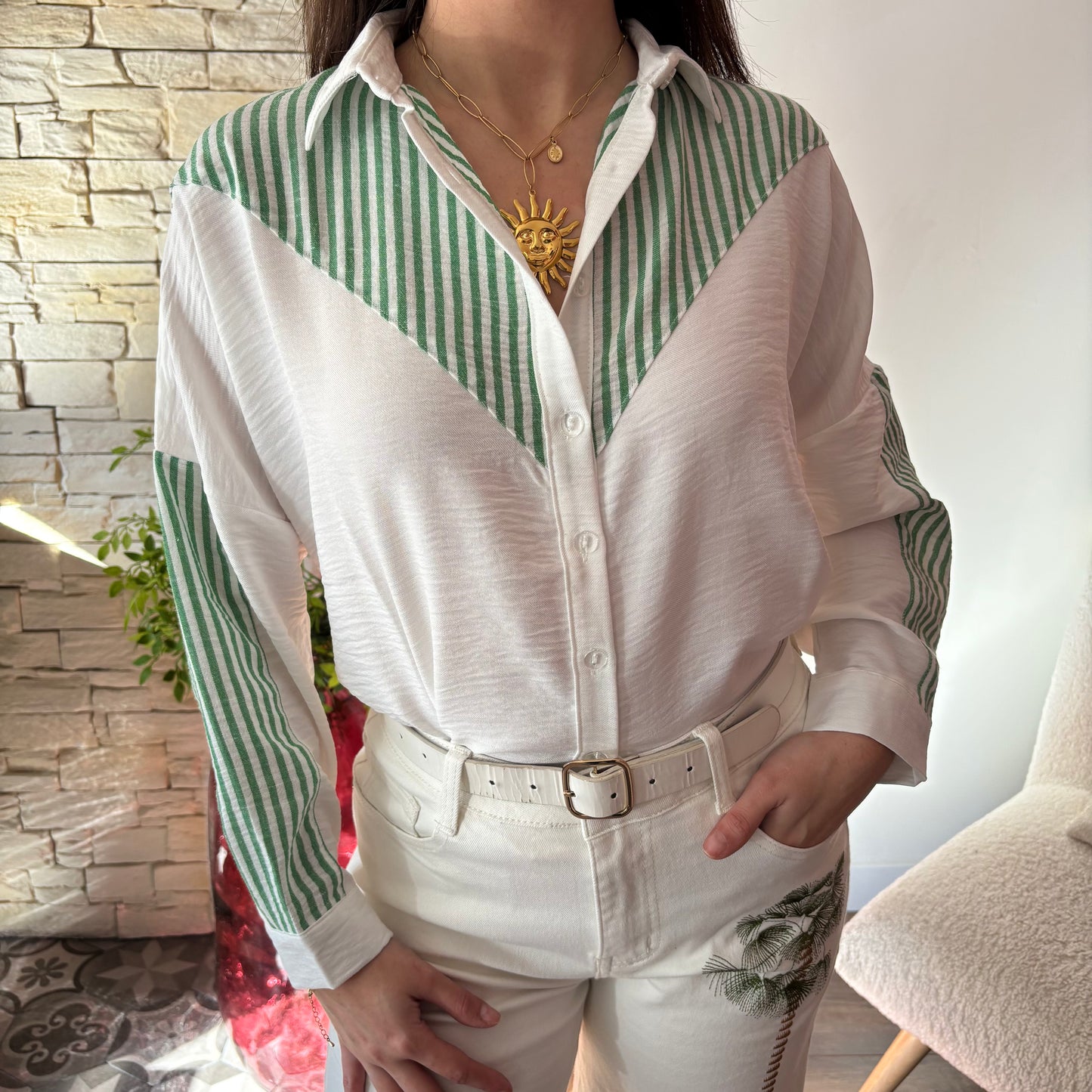 Chemise Raya Verte