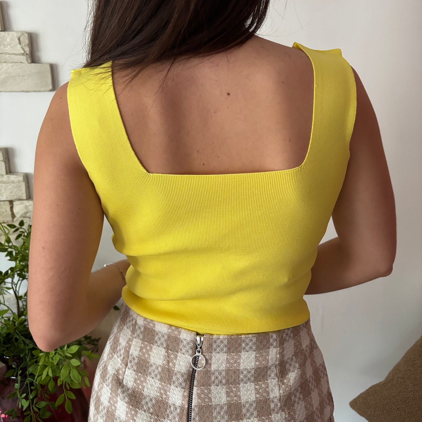 Débardeur Nala jaune