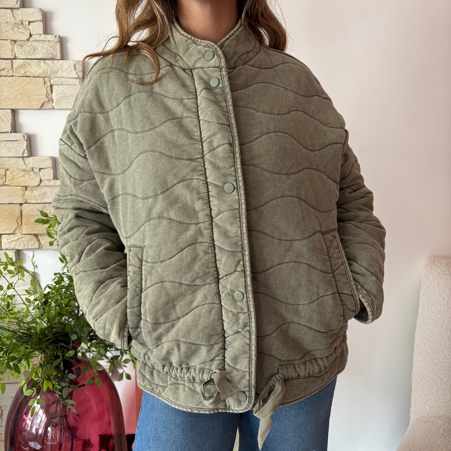 Blouson matelassé