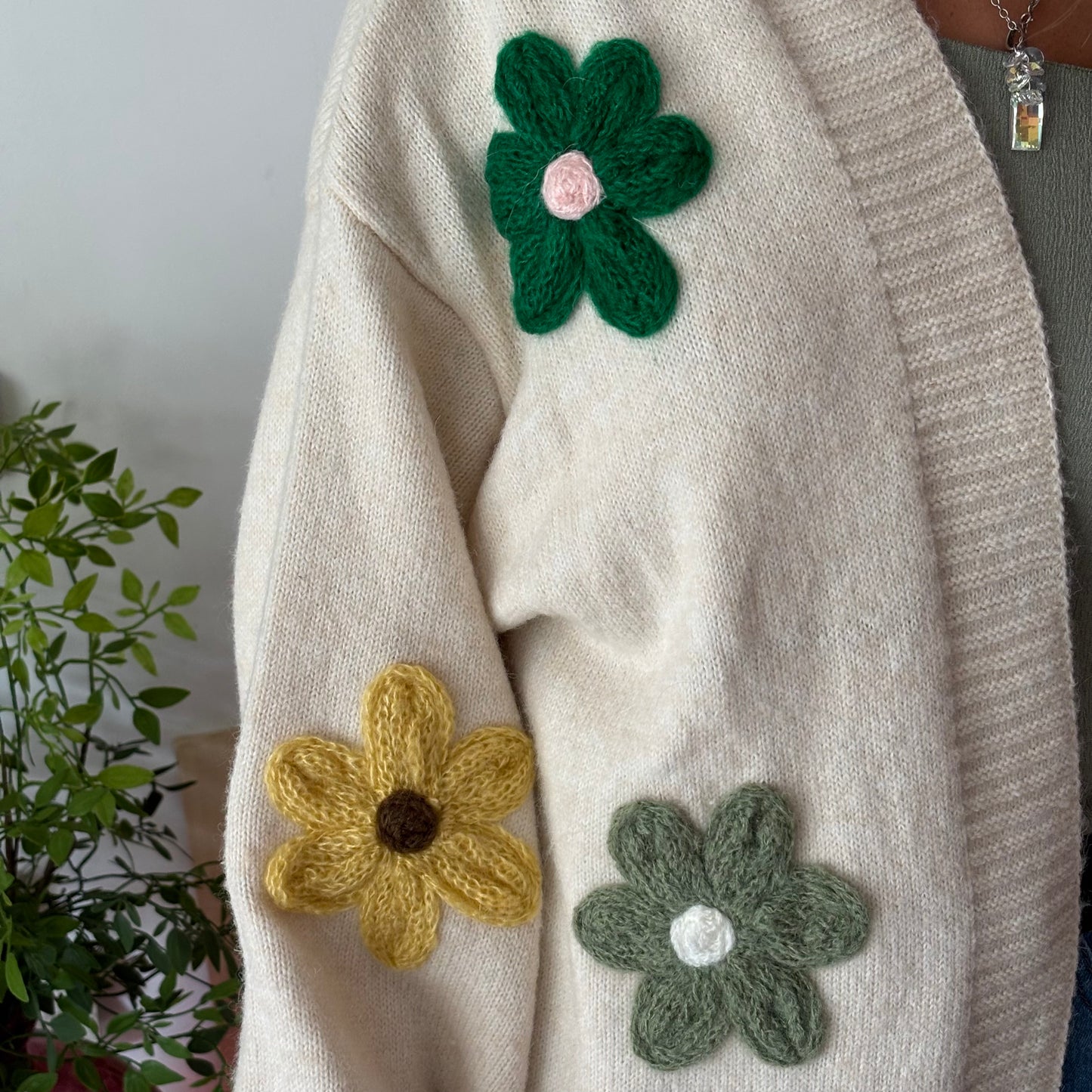 Gilet long Floral