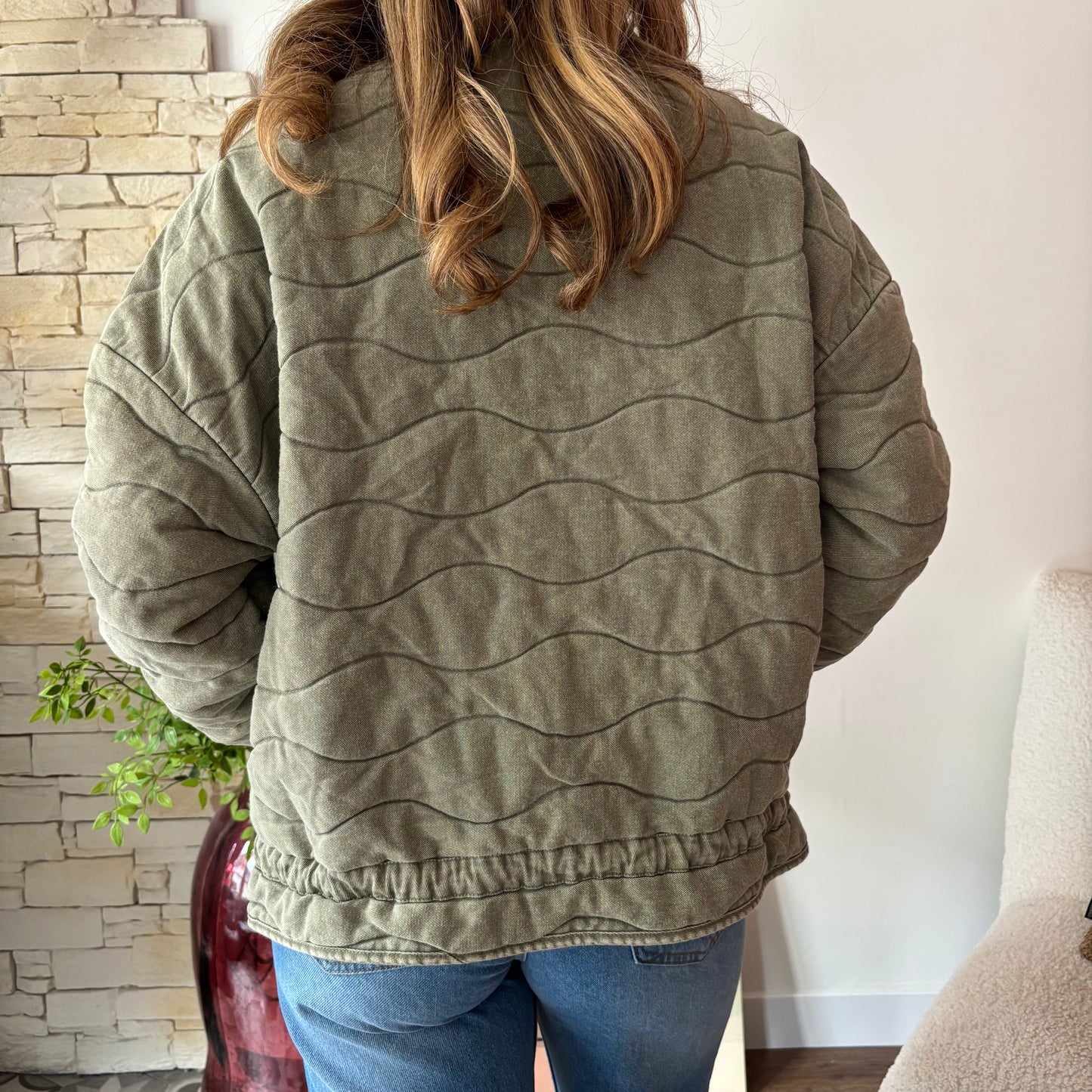 Blouson matelassé