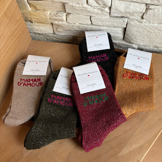 Chaussettes Maman d'amour