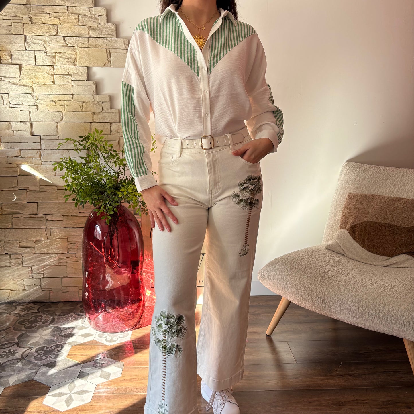 Chemise Raya Verte