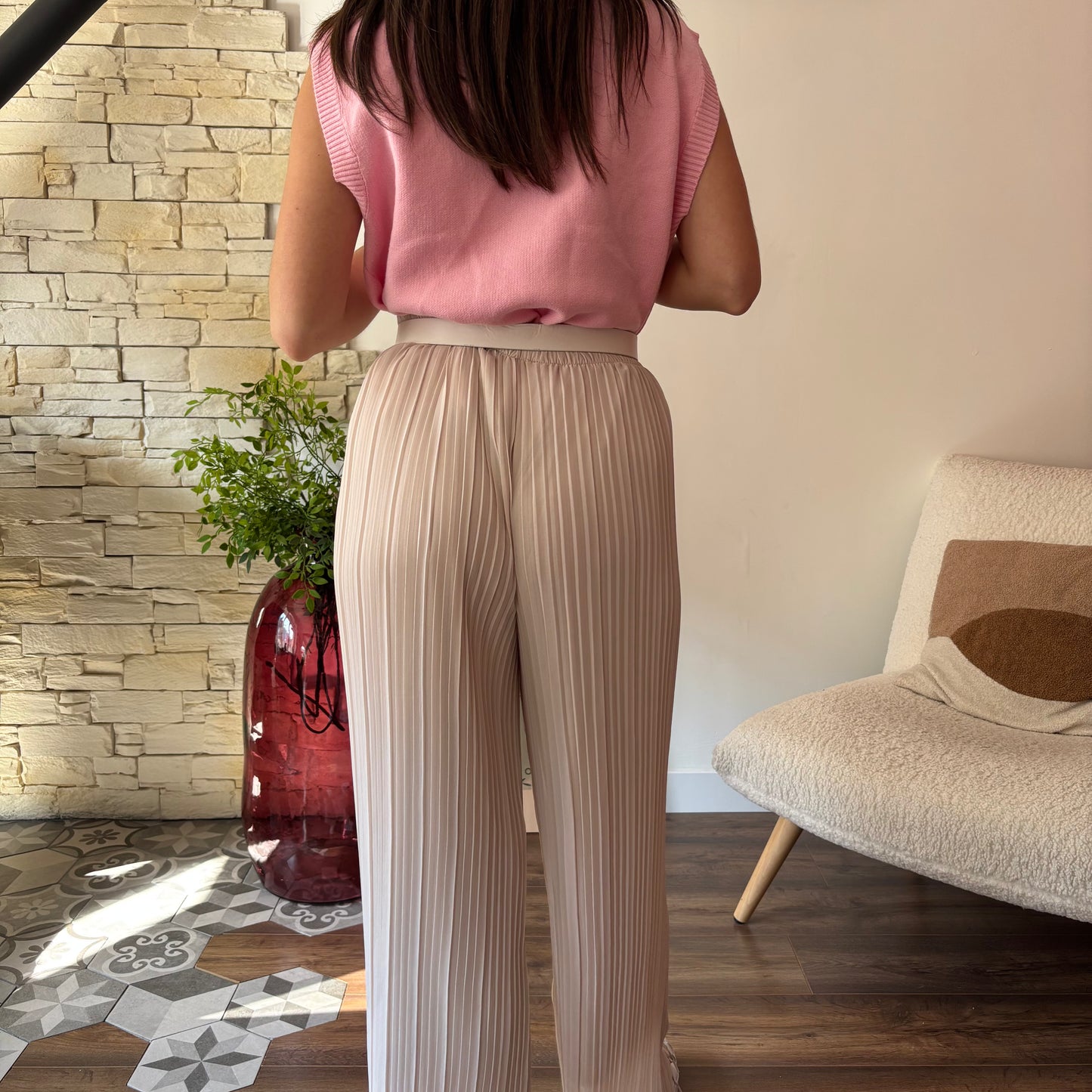 Pantalon Nora écru