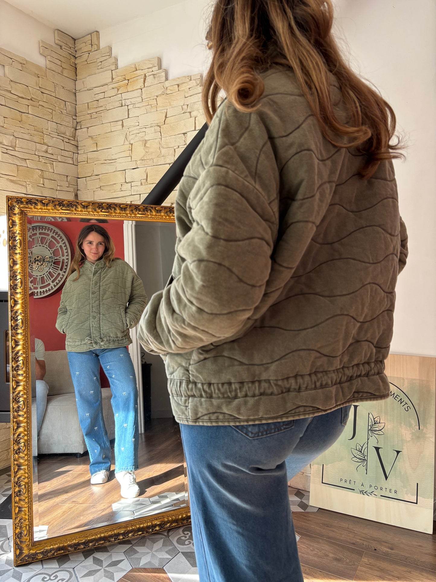 Blouson matelassé