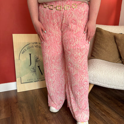 Pantalon Gladys rose