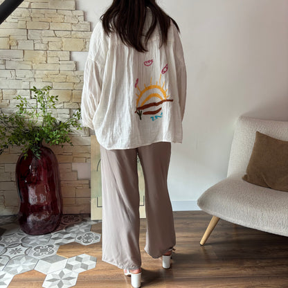 Pantalon Zoé Taupe