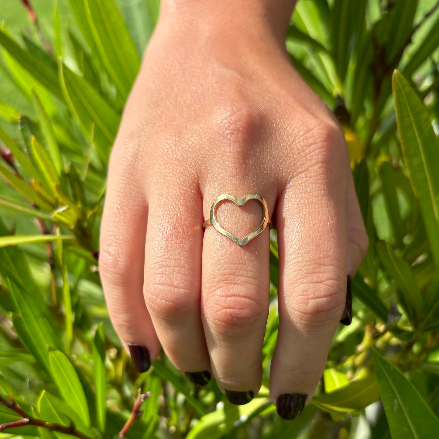 Bague Cœur ajouré