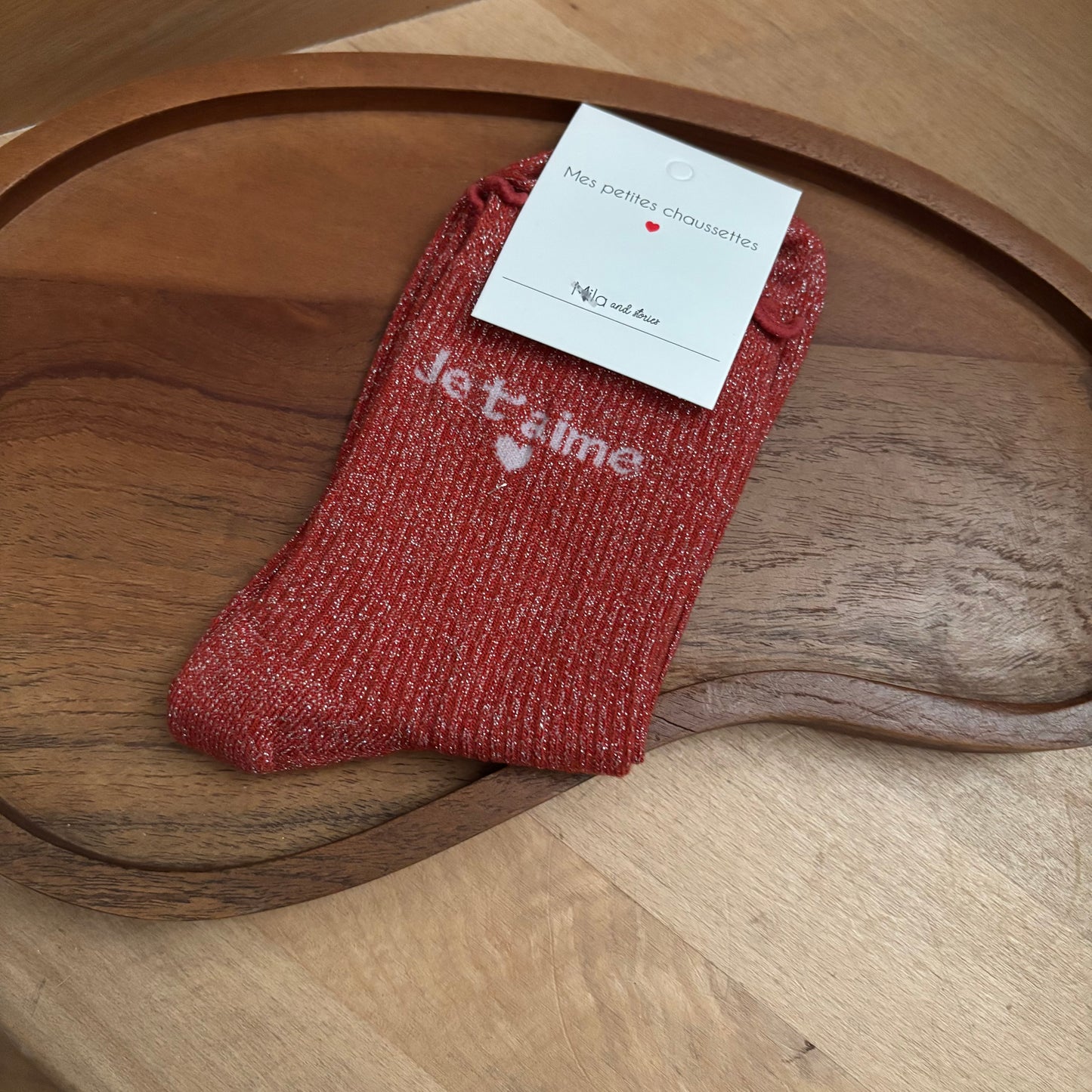 Chaussettes Je t’aime