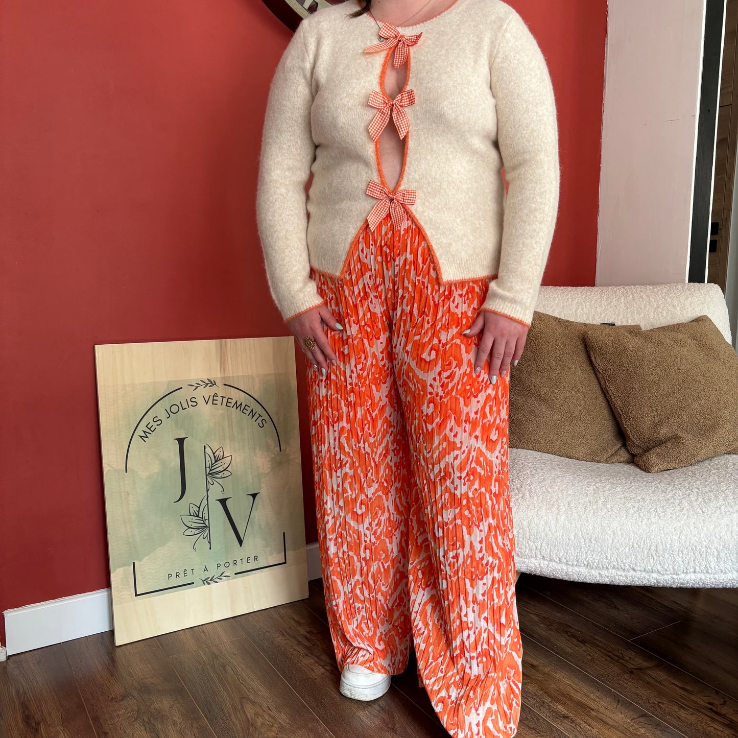 Pantalon Gladys Orange