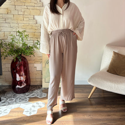 Pantalon Zoé Taupe