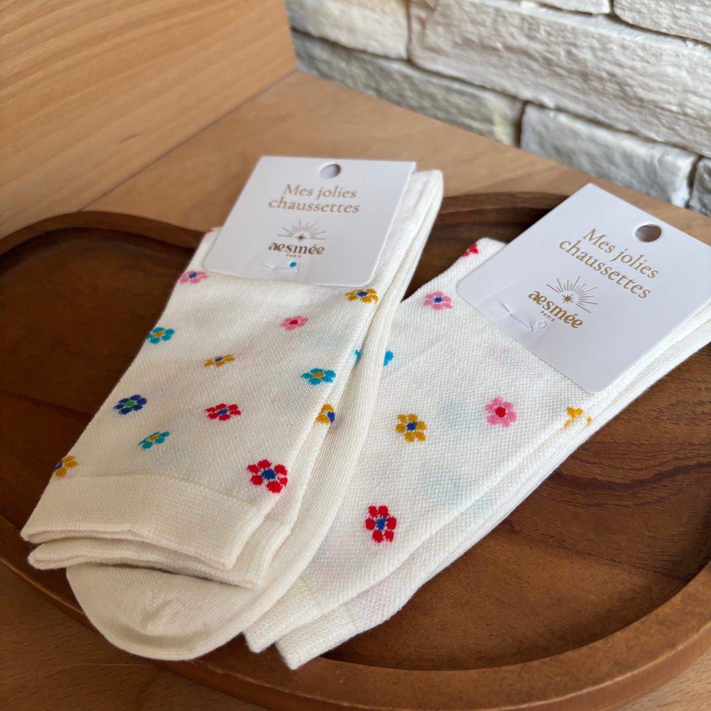 Chaussette Marguerites