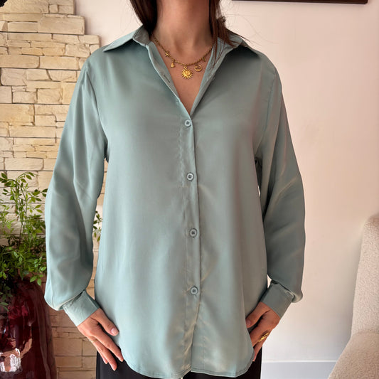 Chemise Solène  Bleu