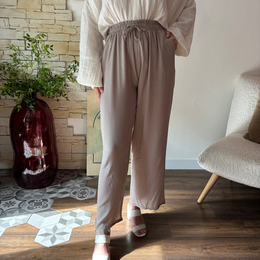 Pantalon Zoé Taupe