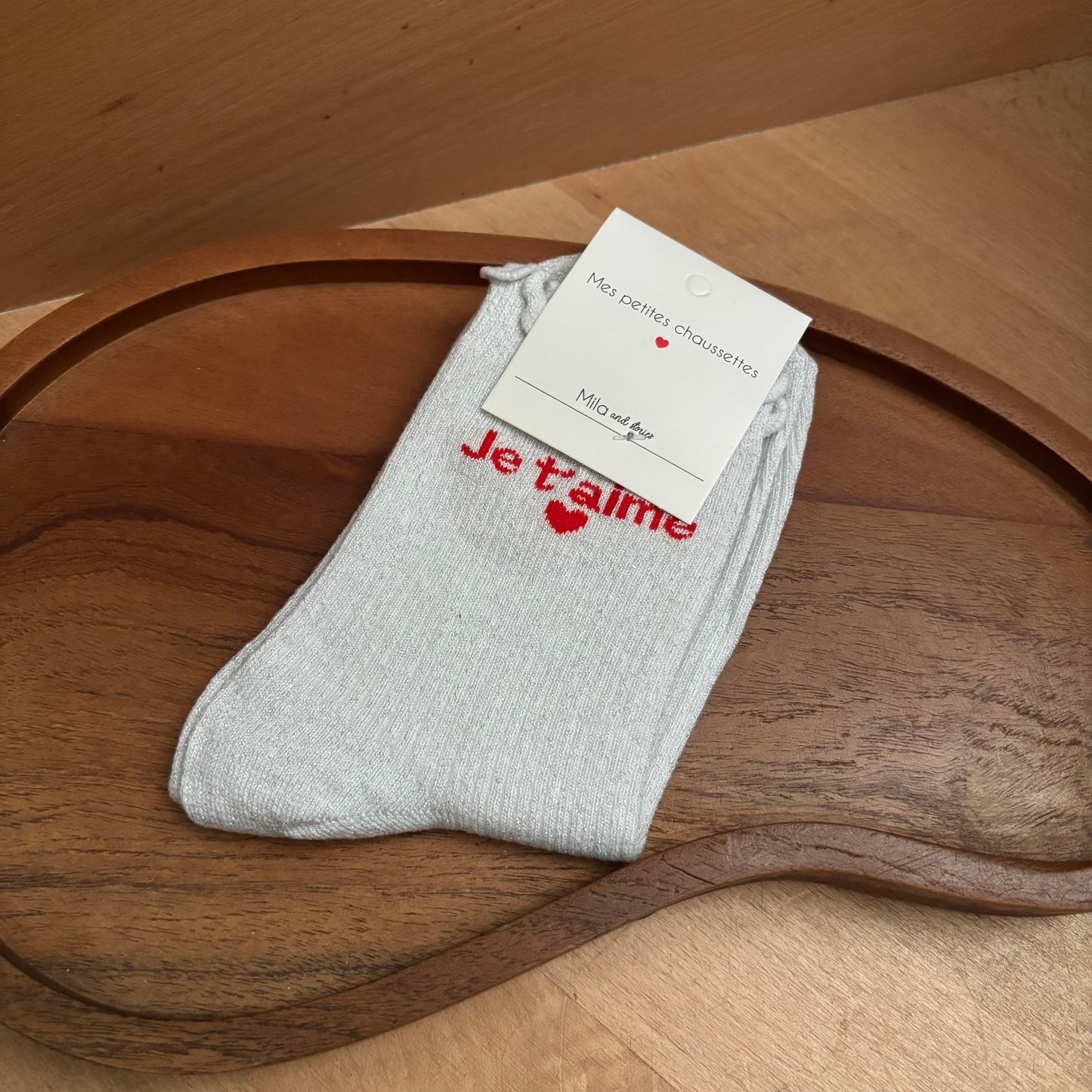 Chaussettes Je t’aime