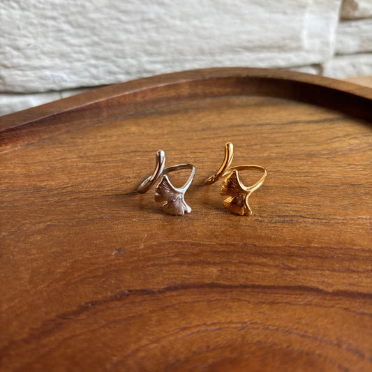 Bague Ginkgo