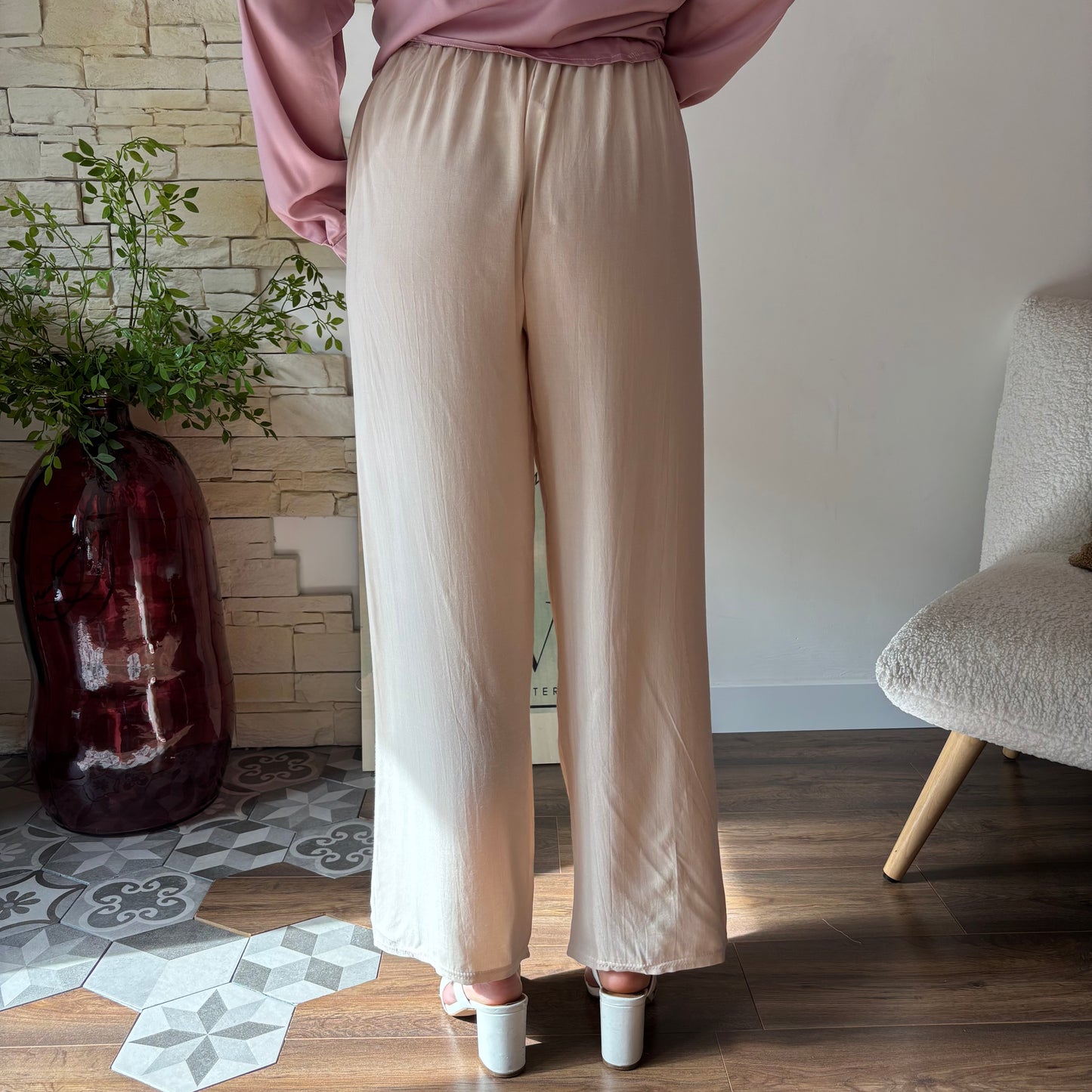Pantalon Zoé beige