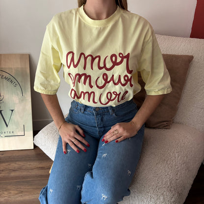T-shirt Amor