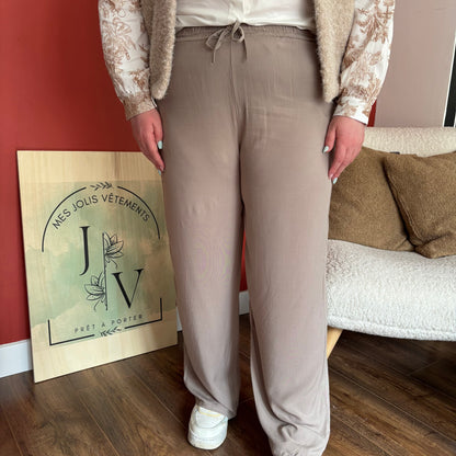 Pantalon Zoé Taupe