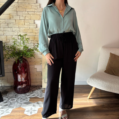 Chemise Solène  Bleu