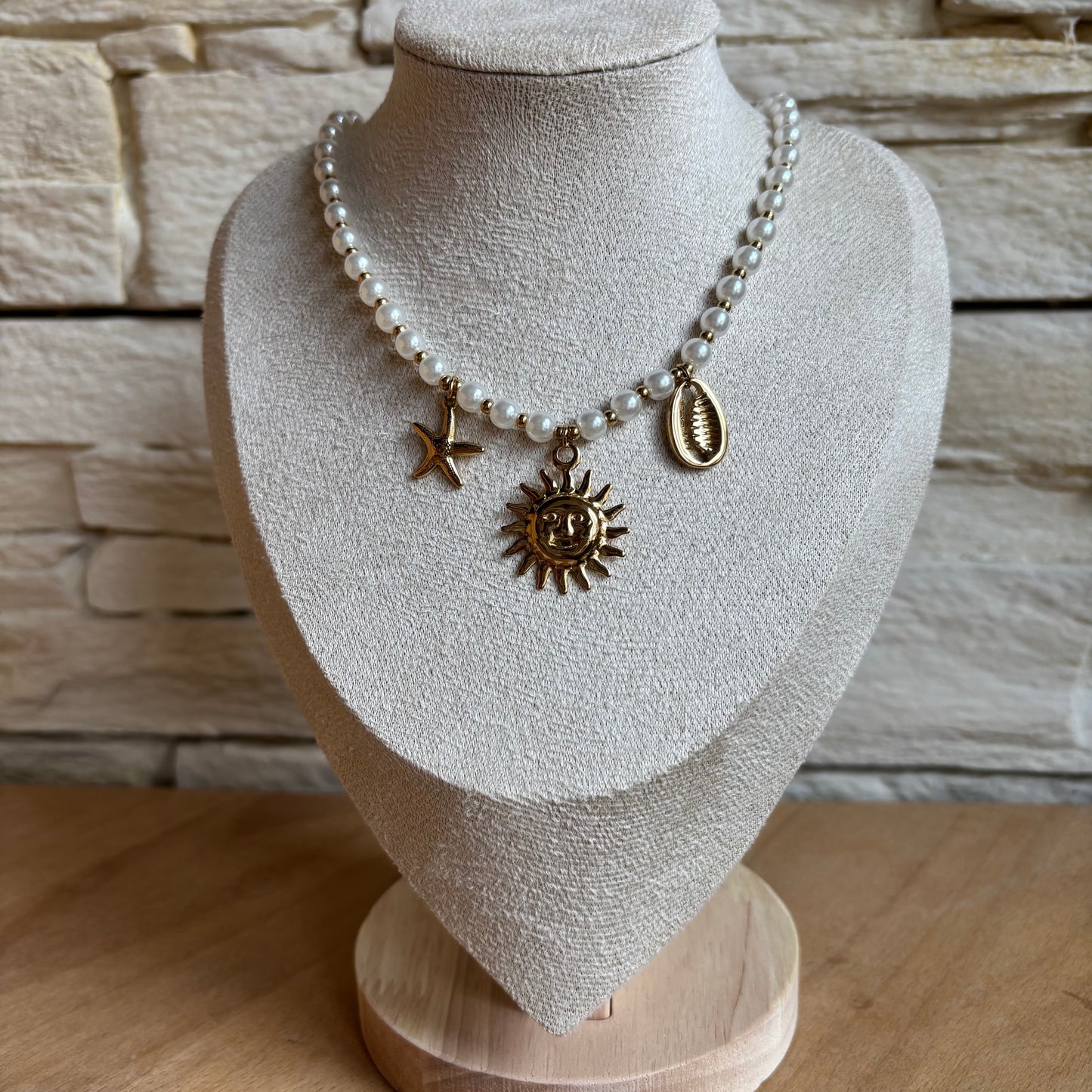 Collier Perle Plage