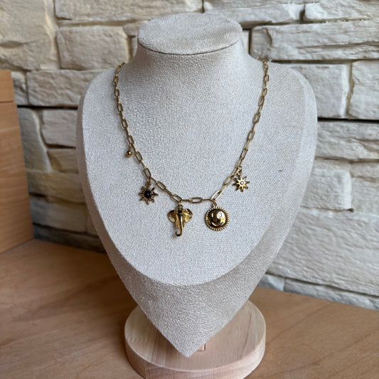 Collier Breloques