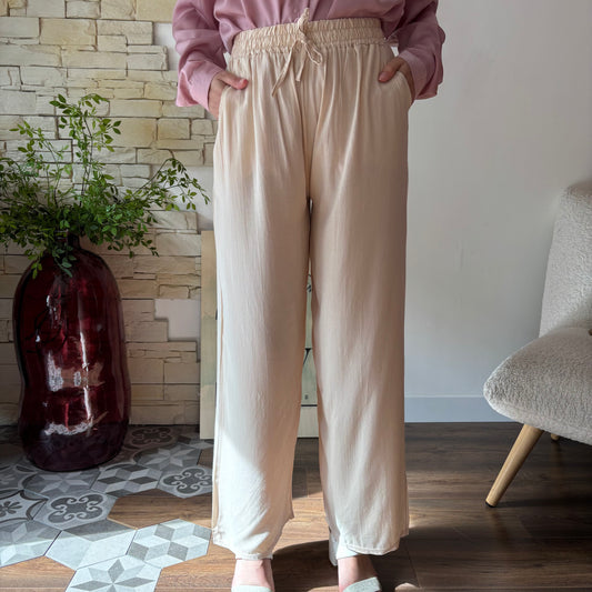 Pantalon Zoé beige