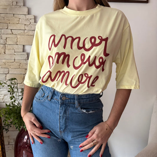 T-shirt Amor