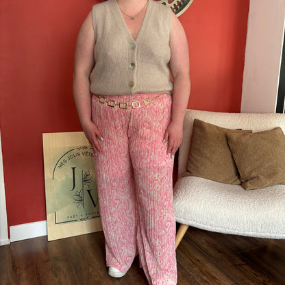 Pantalon Gladys rose