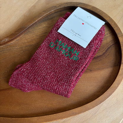 Chaussettes Maman d'amour