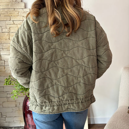 Blouson matelassé