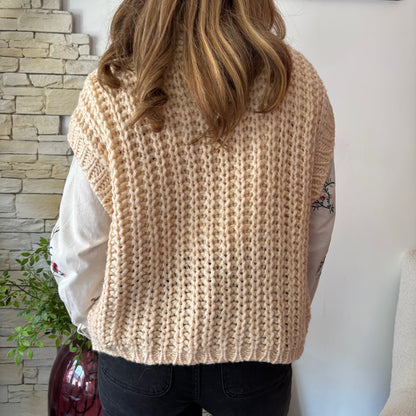 Gilet sans manches Jena Beige