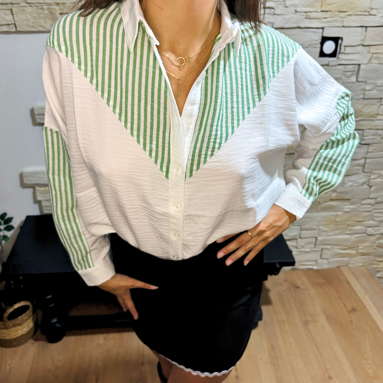 Chemise Raya Verte